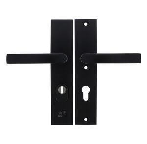 starx deurbeslag kruk/kruk lang met kerntrek pc72 skg3 alu zwart