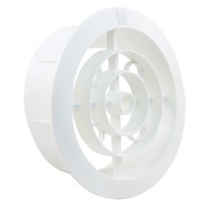 Starx ventilatierozet rond wit 100mm