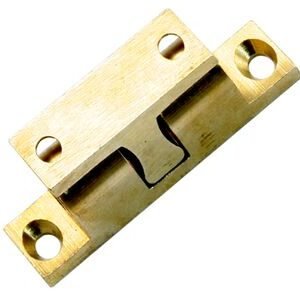 sx kogelsnapslot messing 50mm (set van 2 stuks)