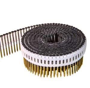 Tjep ze coilnagel ze 25/50 geringd platbolkop RVS a4 rol 325st 2,5x50mm