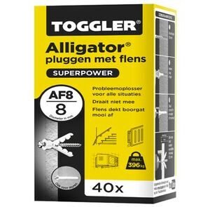 Toggler af8 alligator plug 40st