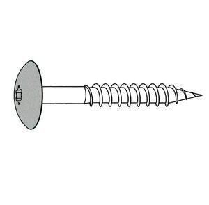RVS snelmontageschroef voor Trespa m51.0.1 aluminium grey 4,8x38mm