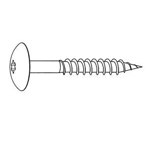 RVS snelmontageschroef voor a03.0.0 white 4,8x38mm