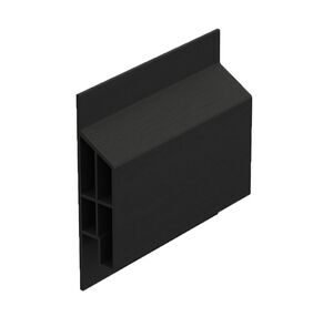 keralit sierlijst 2851 tbv trim/krl grafietzwart classic nerf 6000mm