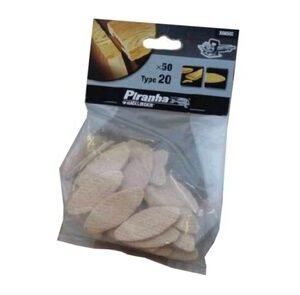 houtverbindingsplaat 60x10x4 (set van 50 stuks)