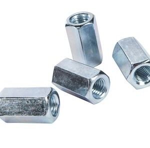 Verbindingsmoer m10 verzinkt 4st