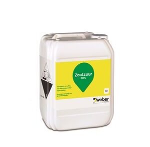 Weber zoutzuur 30% 10ltr