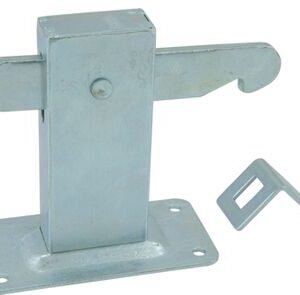 wepewe deurvastzetter met vloerplaat verzinkt