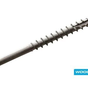 Woodfast hardhoutschroef torx t25 5,0x50mm RVS 200st