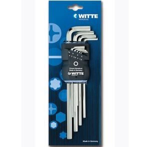 Witte stiftsleutel 2223 7-delige set aan ring 1,5-2-2,5-3-4-5-6-8-10mm