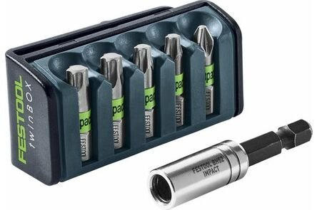 Festool bitcassette centrotec BT-IMP SORT1 6-delig, met magneet bithouder 25mm