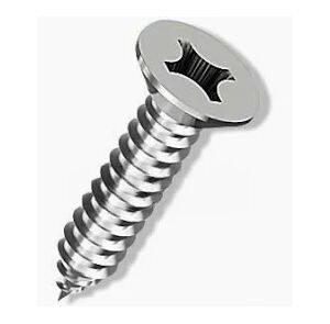 Swisspearl Schroef A2 RVS 4.2x30mm voor plank connect clip 250st