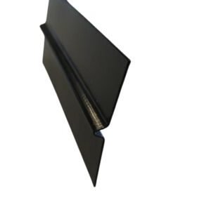alu voegprofiel +rib zwart 2500x56